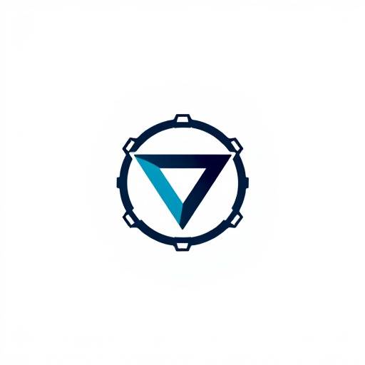 Logotipo minimalista para empresa de tecnologia: design limpo e moderno.